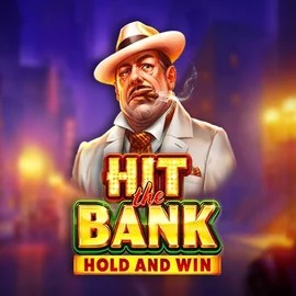 Hit The Bank Hold and Win slot logo by Playson at SpinoGambino CasinoHit The Bank Hold and Win