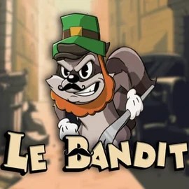 Logo of Le Bandit from Hacksaw Gaming at SpinoGambino Casino